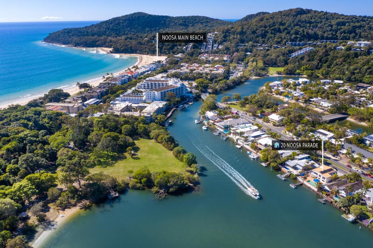 Riverfront With Jetty, Ideal For Families Βίλα Noosa Heads Εξωτερικό φωτογραφία